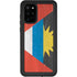 Antigua and Barbuda Flag Distressed Galaxy S20 Plus Waterproof Case