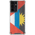 Antigua and Barbuda Flag Distressed Galaxy S21 Ultra 5G Clear Case