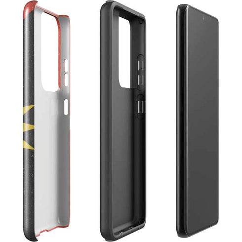 Antigua and Barbuda Flag Distressed Galaxy S21 Ultra 5G Pro Case