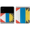 Antigua and Barbuda Flag Distressed Galaxy Z Flip4 5G Skin