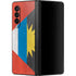 Antigua and Barbuda Flag Distressed Galaxy Z Fold3 5G Skin