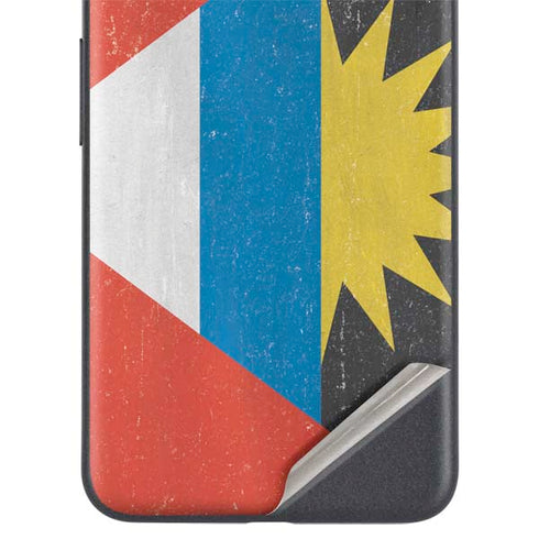Antigua and Barbuda Flag Distressed Google Pixel 5a Skin