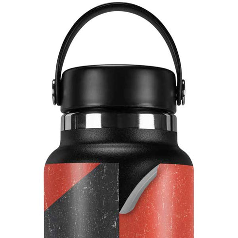 Antigua and Barbuda Flag Distressed Hydro Flask 32oz Wide Mouth Skin