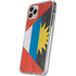 Antigua and Barbuda Flag Distressed iPhone 11 Pro Clear Case