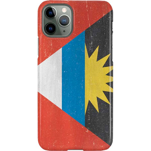 Antigua and Barbuda Flag Distressed iPhone 11 Pro Lite Case