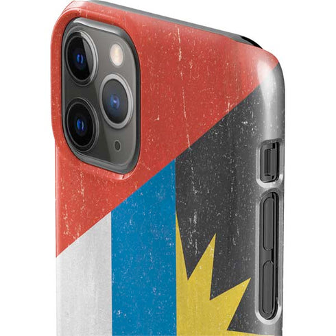 Antigua and Barbuda Flag Distressed iPhone 11 Pro Lite Case