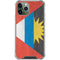 Antigua and Barbuda Flag Distressed iPhone 11 Pro Max Clear Case