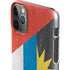 Antigua and Barbuda Flag Distressed iPhone 11 Pro Max Lite Case