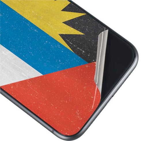 Antigua and Barbuda Flag Distressed iPhone 11 Skin