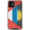 Antigua and Barbuda Flag Distressed iPhone 12 Clear Case