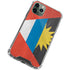 Antigua and Barbuda Flag Distressed iPhone 12 Pro Clear Case
