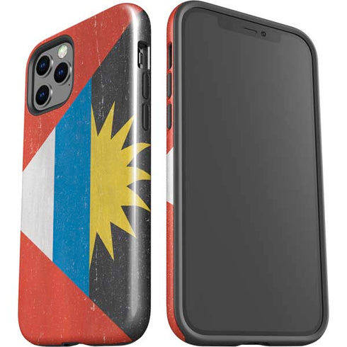 Antigua and Barbuda Flag Distressed iPhone 12 Pro Max Impact Case