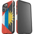 Antigua and Barbuda Flag Distressed iPhone 13 Pro Max Impact Case