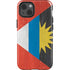 Antigua and Barbuda Flag Distressed iPhone 15 Impact Case