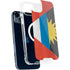Antigua and Barbuda Flag Distressed iPhone 14 Plus MagSafe Case