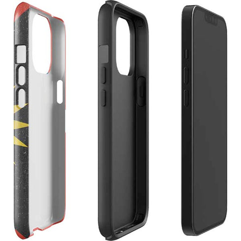 Antigua and Barbuda Flag Distressed iPhone 14 Pro Max Impact Case