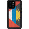 Antigua and Barbuda Flag Distressed iPhone 14 Pro Max Waterproof Case