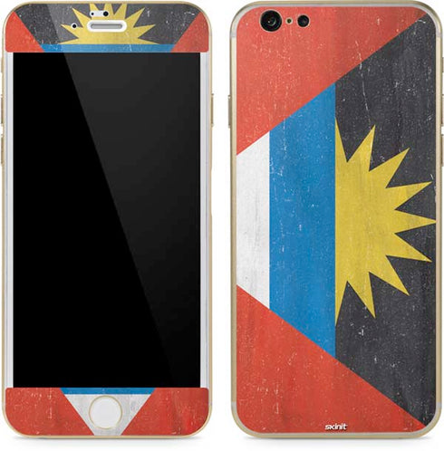 Antigua and Barbuda Flag Distressed iPhone 6/6s Skin