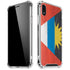 Antigua and Barbuda Flag Distressed iPhone XR Clear Case