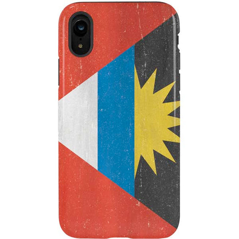 Antigua and Barbuda Flag Distressed iPhone XR Pro Case