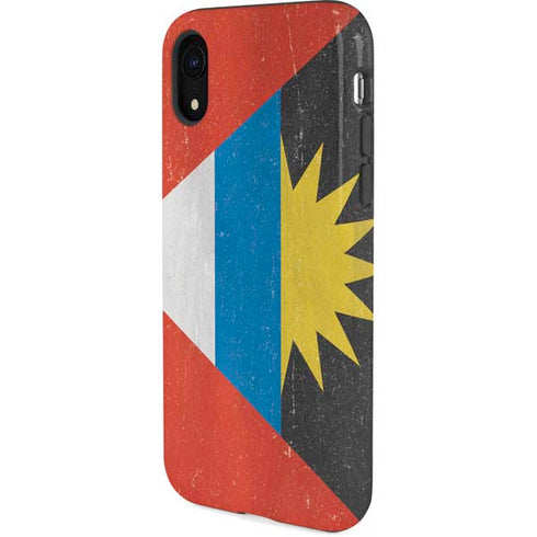 Antigua and Barbuda Flag Distressed iPhone XR Pro Case