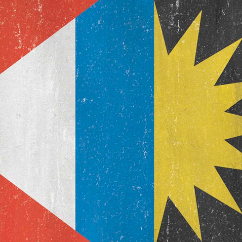 Antigua and Barbuda Flag Distressed iPhone XS Skin