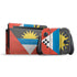Antigua and Barbuda Flag Distressed Nintendo Switch Bundle Skin