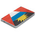 Antigua and Barbuda Flag Distressed Surface Duo Skin