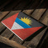 Antigua and Barbuda Flag Distressed Surface Laptop 3 13.5in Skin