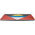 Antigua and Barbuda Flag Distressed Universal Laptop 11in (8.8 x 6.2in) Skin