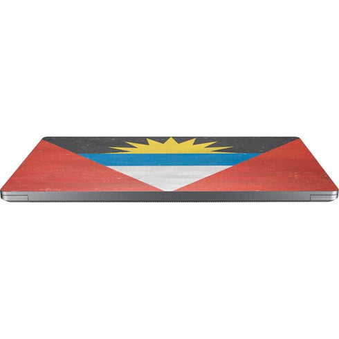 Antigua and Barbuda Flag Distressed Universal Laptop 14in (11.4 x 8.2in) Skin