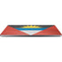 Antigua and Barbuda Flag Distressed Universal Laptop 14in (11.4 x 8.2in) Skin