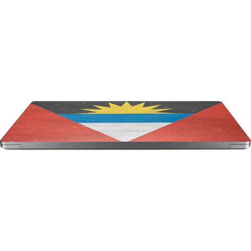 Antigua and Barbuda Flag Distressed Universal Laptop 15in (12.2 x 8.8in) Skin