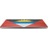 Antigua and Barbuda Flag Distressed Universal Laptop 15in (12.2 x 8.8in) Skin