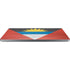 Antigua and Barbuda Flag Distressed Universal Laptop 16in (13 x 9.4in) Skin