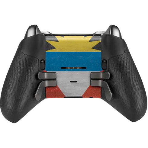 Antigua and Barbuda Flag Distressed Xbox Elite Wireless Controller Series 2 Skin