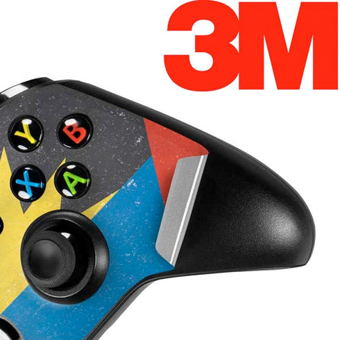 Antigua and Barbuda Flag Distressed Xbox One S Controller Skin