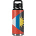 Antigua and Barbuda Flag Distressed YETI Rambler 36oz Bottle Skin