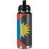 Antigua and Barbuda Flag Distressed YETI Rambler 36oz Bottle Skin