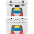Antigua and Barbuda Flag Distressed YETI Tundra 35 Hard Cooler Skin