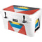 Antigua and Barbuda Flag Distressed YETI Tundra 45 Hard Cooler Skin