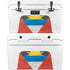 Antigua and Barbuda Flag Distressed YETI Tundra 45 Hard Cooler Skin