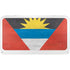Antigua and Barbuda Flag Distressed YETI Tundra 65 Hard Cooler Skin