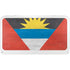 Antigua and Barbuda Flag Distressed YETI Tundra 75 Hard Cooler Skin