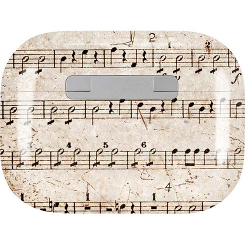 Antique Notes AirPods Pro 2nd Gen Skin