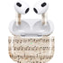 Antique Notes Apple AirPods (3rd Gen 2021) Skin