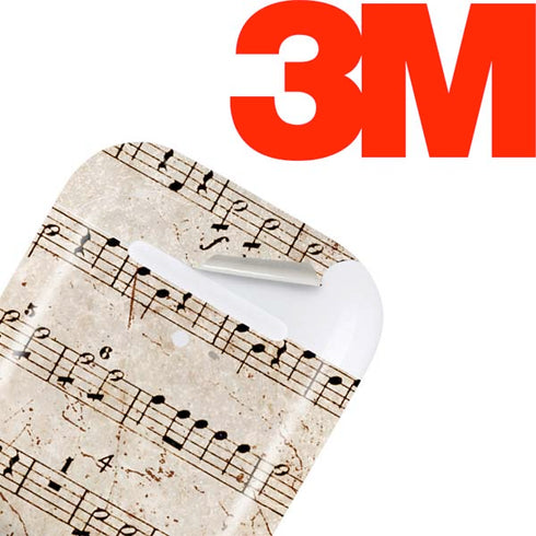 Antique Notes Apple AirPods Skin