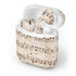 Antique Notes Apple AirPods Skin