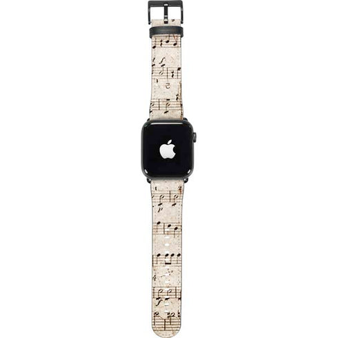 Antique Notes Apple Watch Band 38-40mm