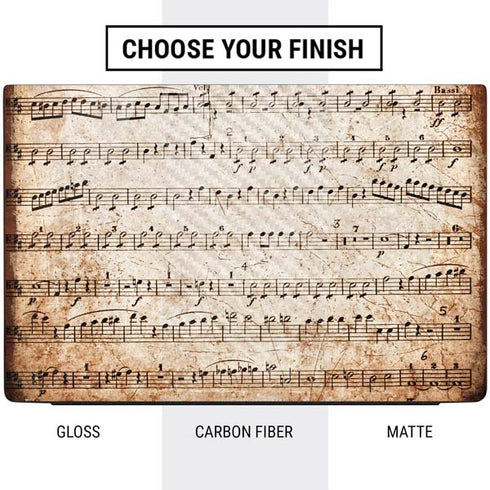 Antique Notes Dell Vostro Skin